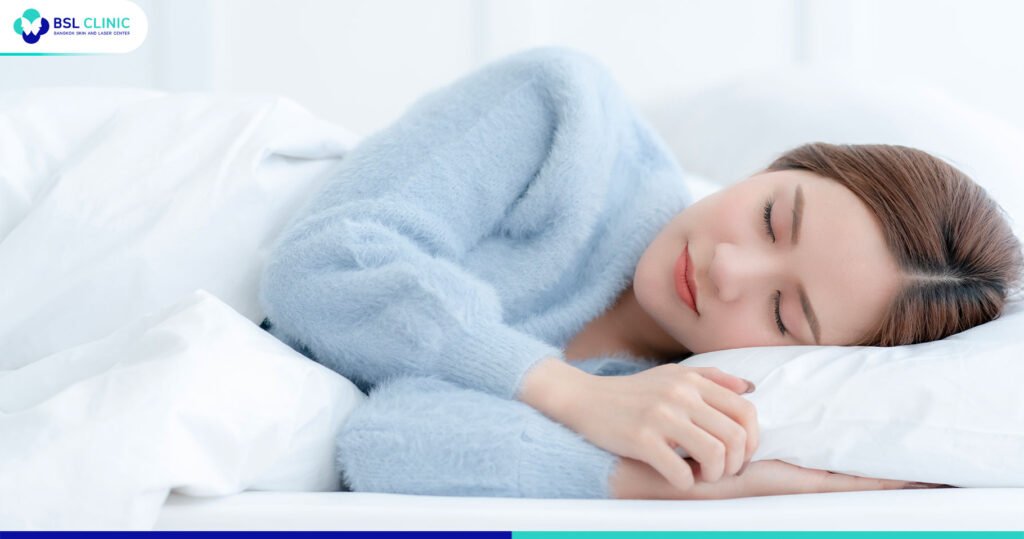 การนอนหลับจะช่วยเยียวยาปัญหาฝ้า
